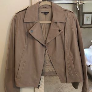 Vince Leather Moto Jacket